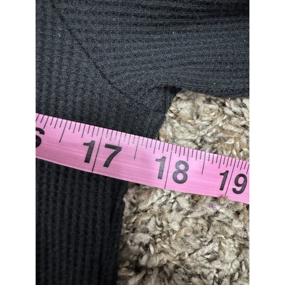 EUC Men’s Small Wu Tang Clan Black Long Sleeve Thermal Shirt Hip Hop Waffle Knit - Picture 13 of 14